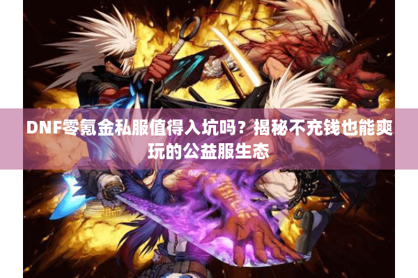DNF零氪金私服值得入坑吗？揭秘不充钱也能爽玩的公益服生态