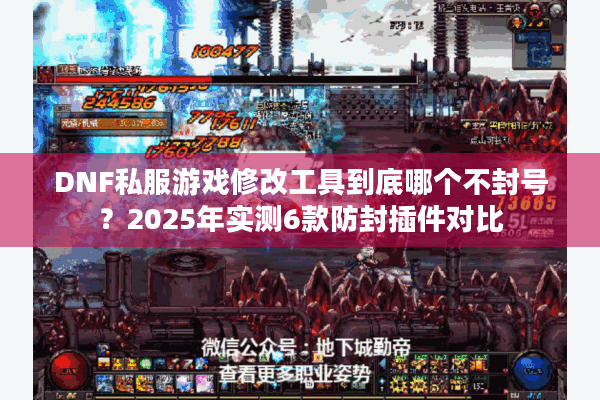 DNF私服游戏修改工具到底哪个不封号？2025年实测6款防封插件对比