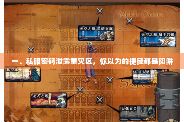 一、私服密码泄露重灾区，你以为的捷径都是陷阱
