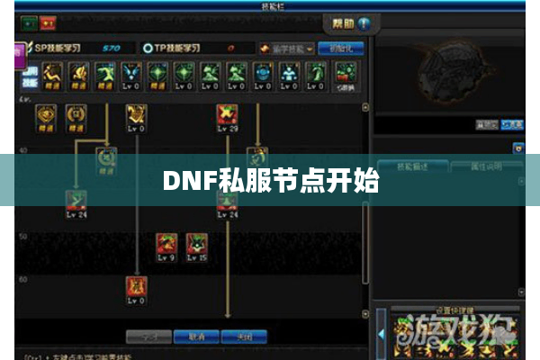 DNF私服节点开始
